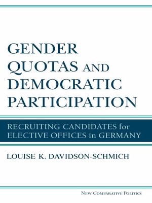 cover image of Gender Quotas and Democratic Participation